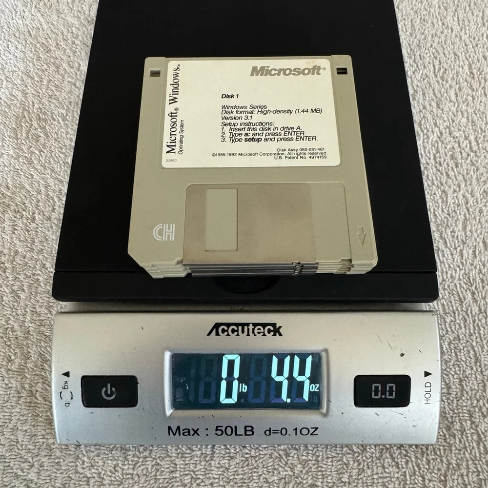 Microsoft Windows 3.1 3.5” Floppy Disk Set Disks 1-6 Untested Vintage 1992